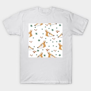 Fox Pattern T-Shirt